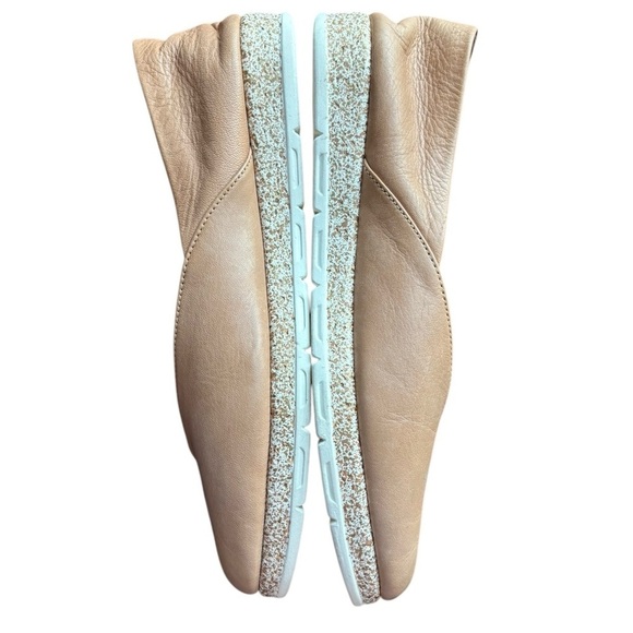 Saydo Comfort Shoe Mauve Pink Genuine Leather Soft Slip On Flats Sz 40/9 - Picture 3 of 6